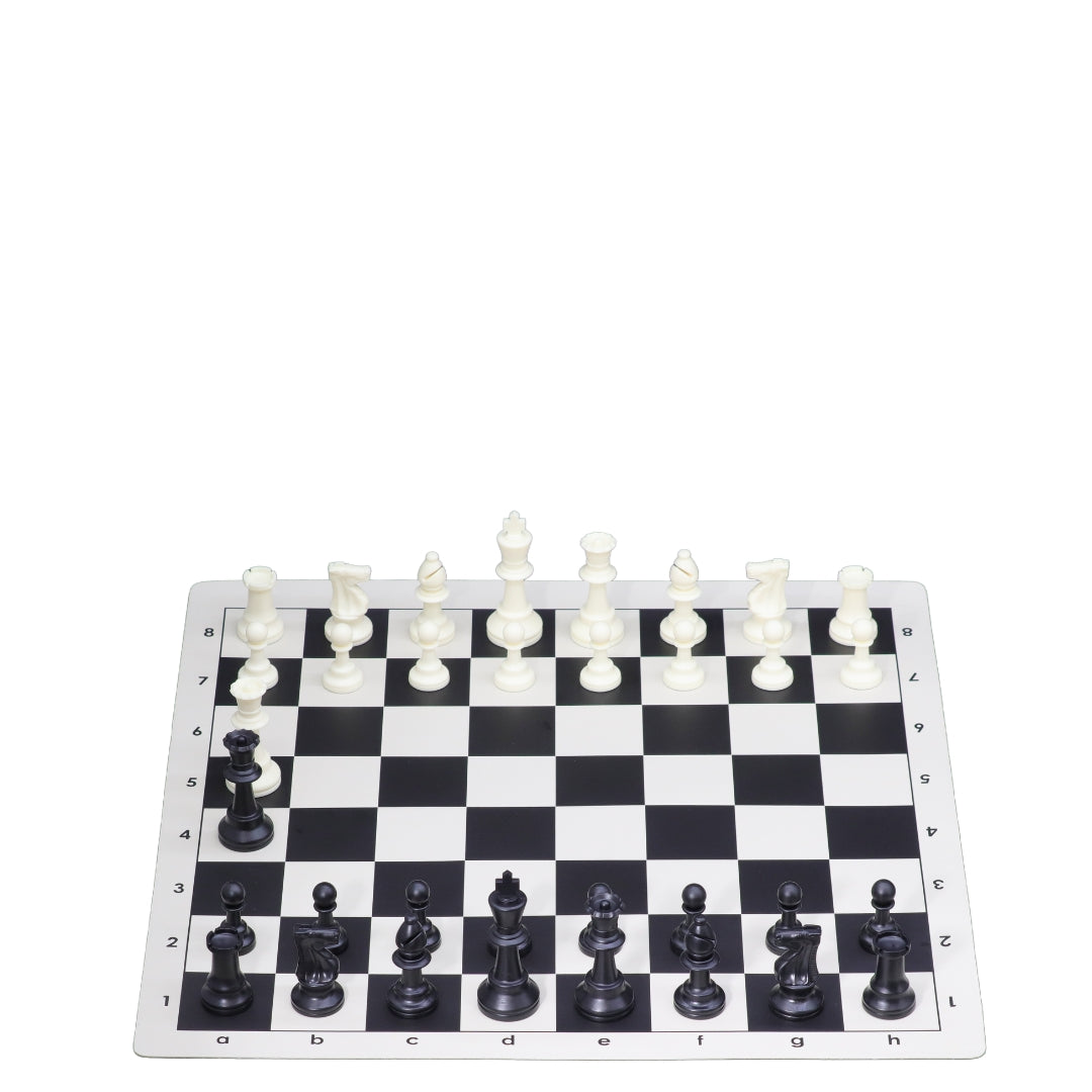 Vinyl Roll-Up Tournament Set | 57 mm Squares