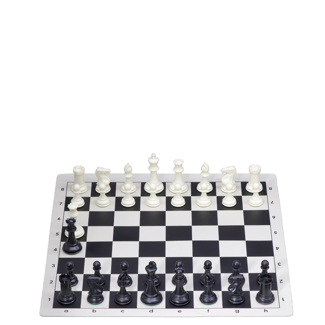 Vinyl Roll-Up Tournament Set | 57 mm Squares