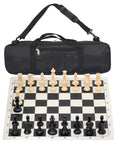 Vinyl Roll-Up Tournament Set | Premier Bag | 57 mm Squares