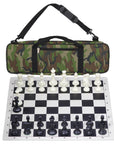 Vinyl Roll-Up Tournament Set | Premier Bag | 57 mm Squares