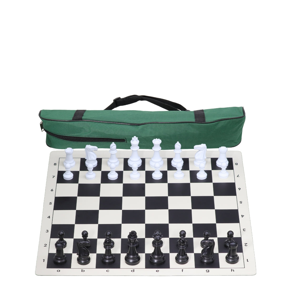 Vinyl Roll-Up Tournament Set | 57 mm Squares | Club Bag