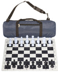 Vinyl Roll-Up Tournament Set | Premier Bag | 57 mm Squares