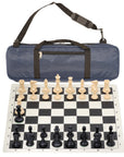 Vinyl Roll-Up Tournament Set | Premier Bag | 57 mm Squares