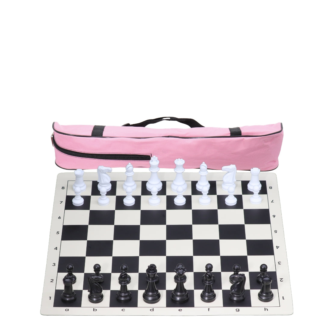 Vinyl Roll-Up Tournament Set | 57 mm Squares | Club Bag