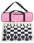 Vinyl Roll-Up Tournament Set | Premier Bag | 57 mm Squares