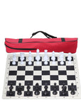 Vinyl Roll-Up Tournament Set | 57 mm Squares | Club Bag