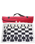 Vinyl Roll-Up Tournament Set | 57 mm Squares | Club Bag