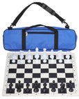 Vinyl Roll-Up Tournament Set | Premier Bag | 57 mm Squares