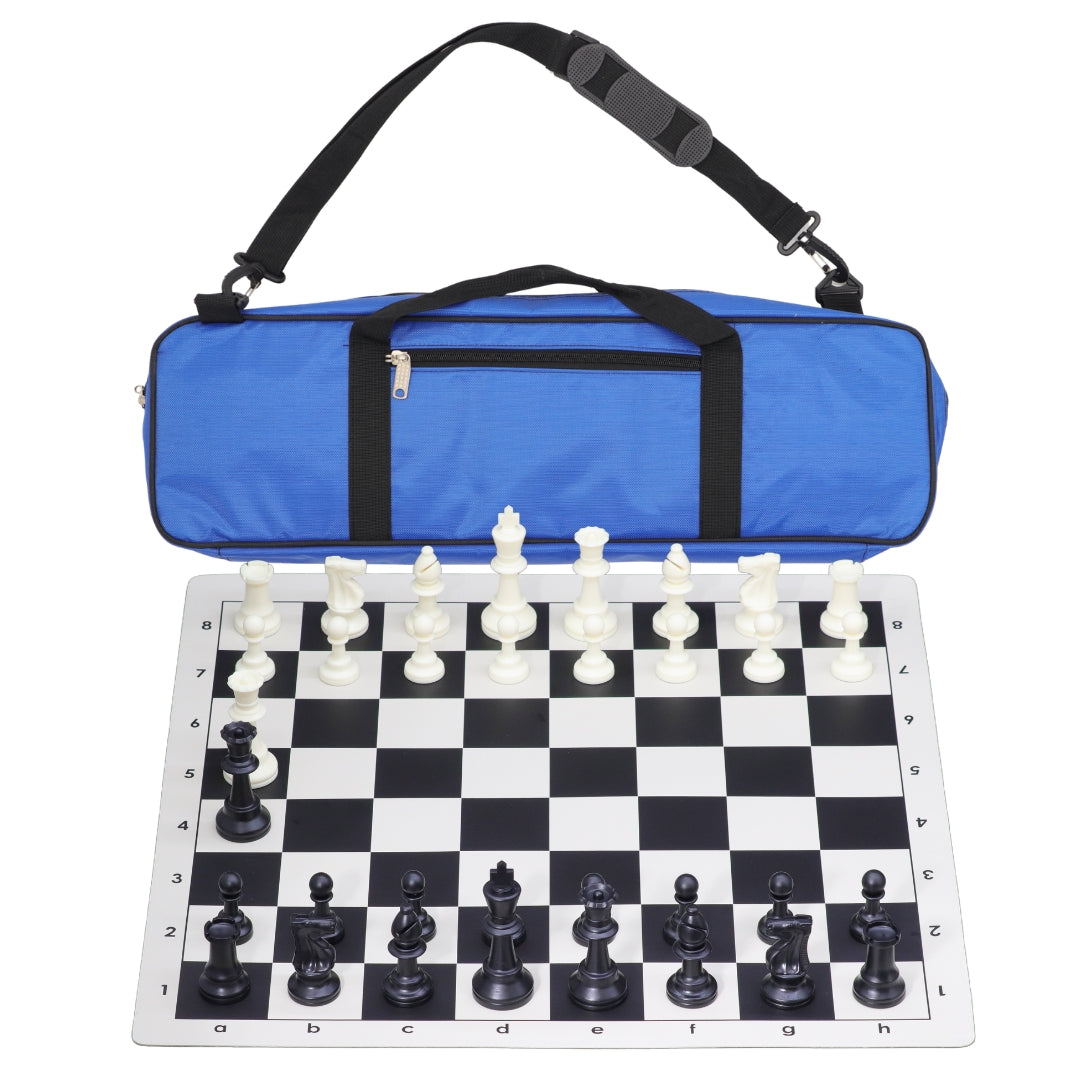 Vinyl Roll-Up Tournament Set | Premier Bag | 57 mm Squares