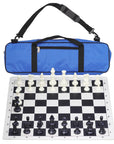 Vinyl Roll-Up Tournament Set | Premier Bag | 57 mm Squares