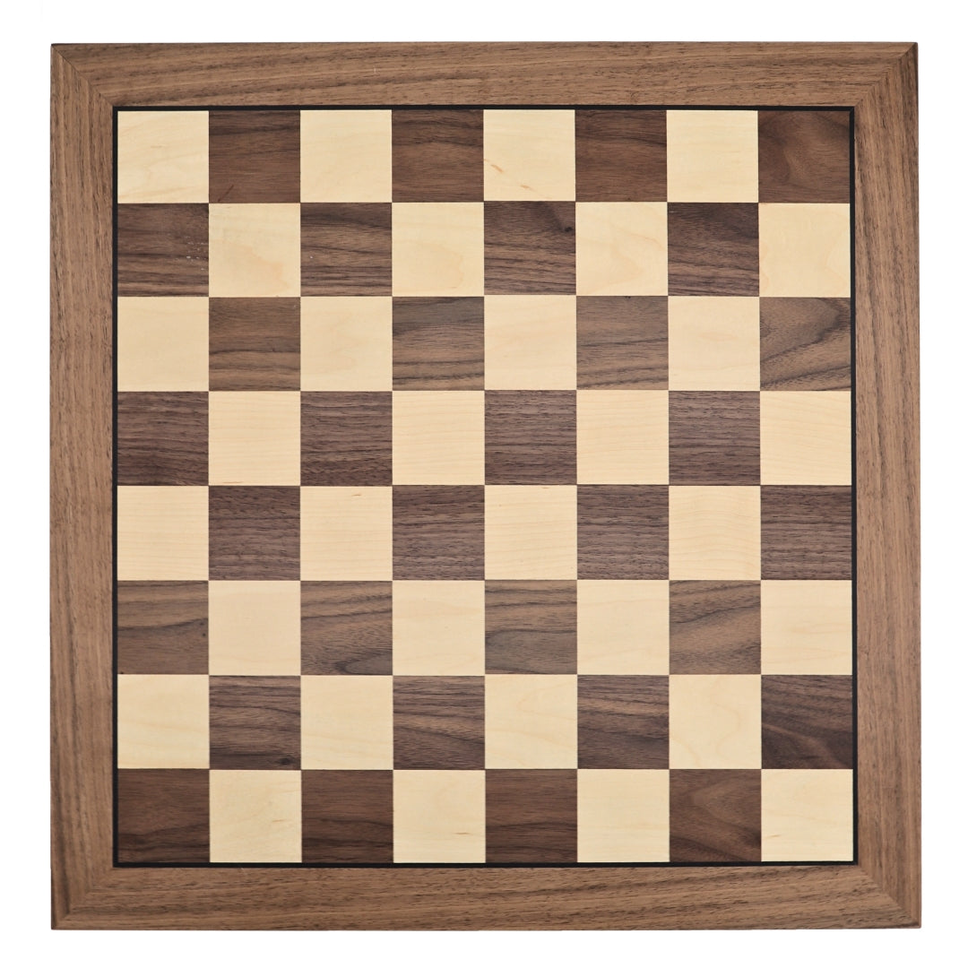 WALNUT &amp; MAPLE | 58mm Squares | 54cm Board