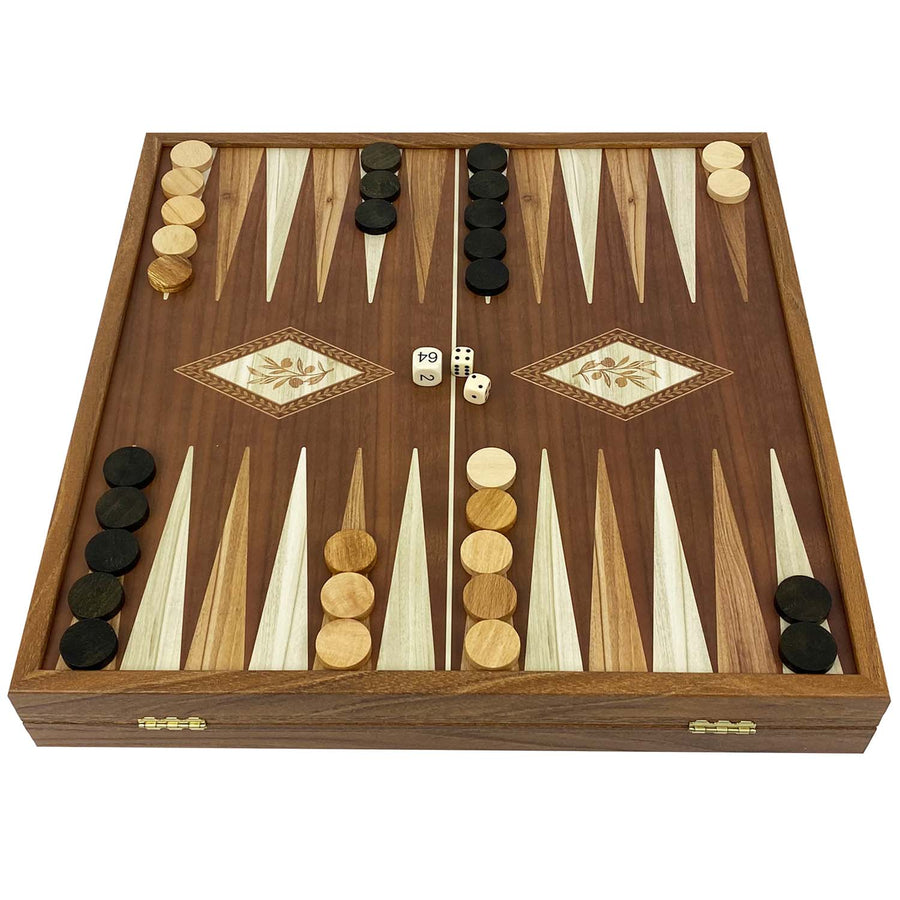 Classic 3-in-1 |chess, backgammon, checkers (large)