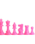 87mm pink coloured plastic pieces