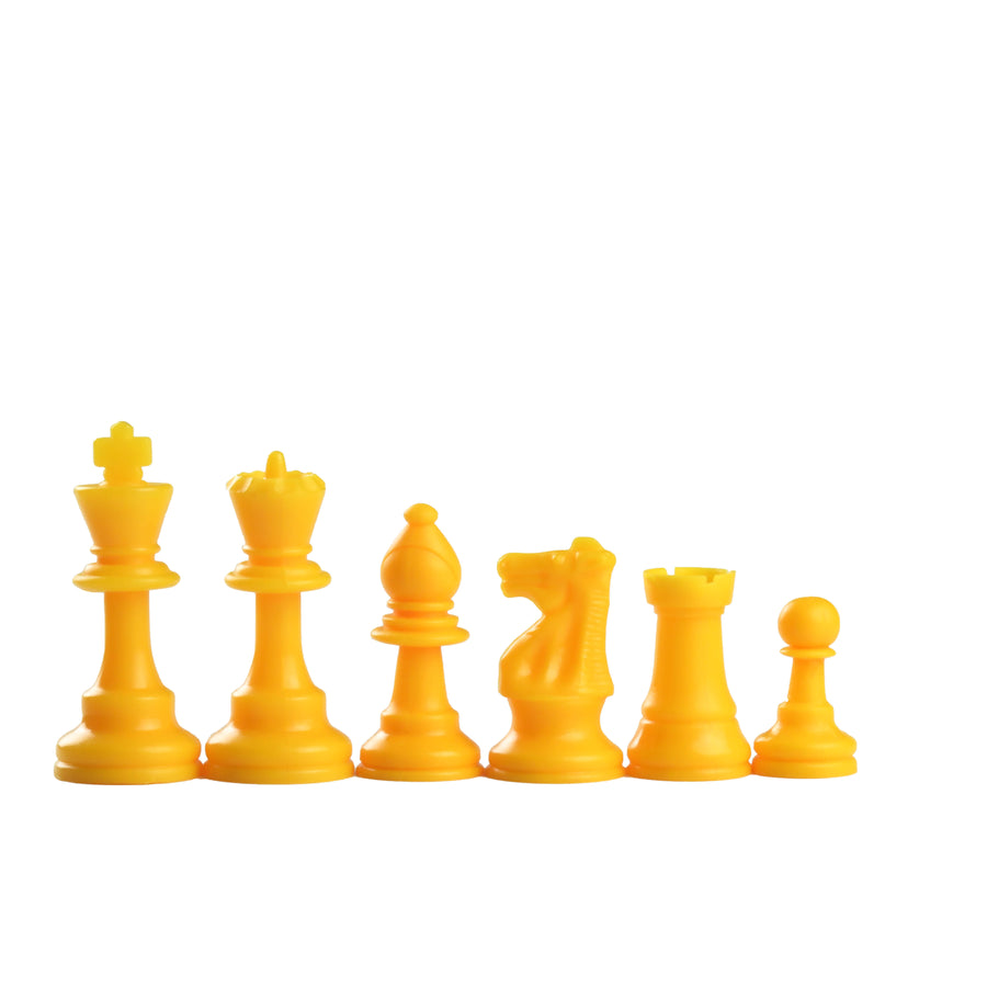87mm yellow coloured plastic pieces