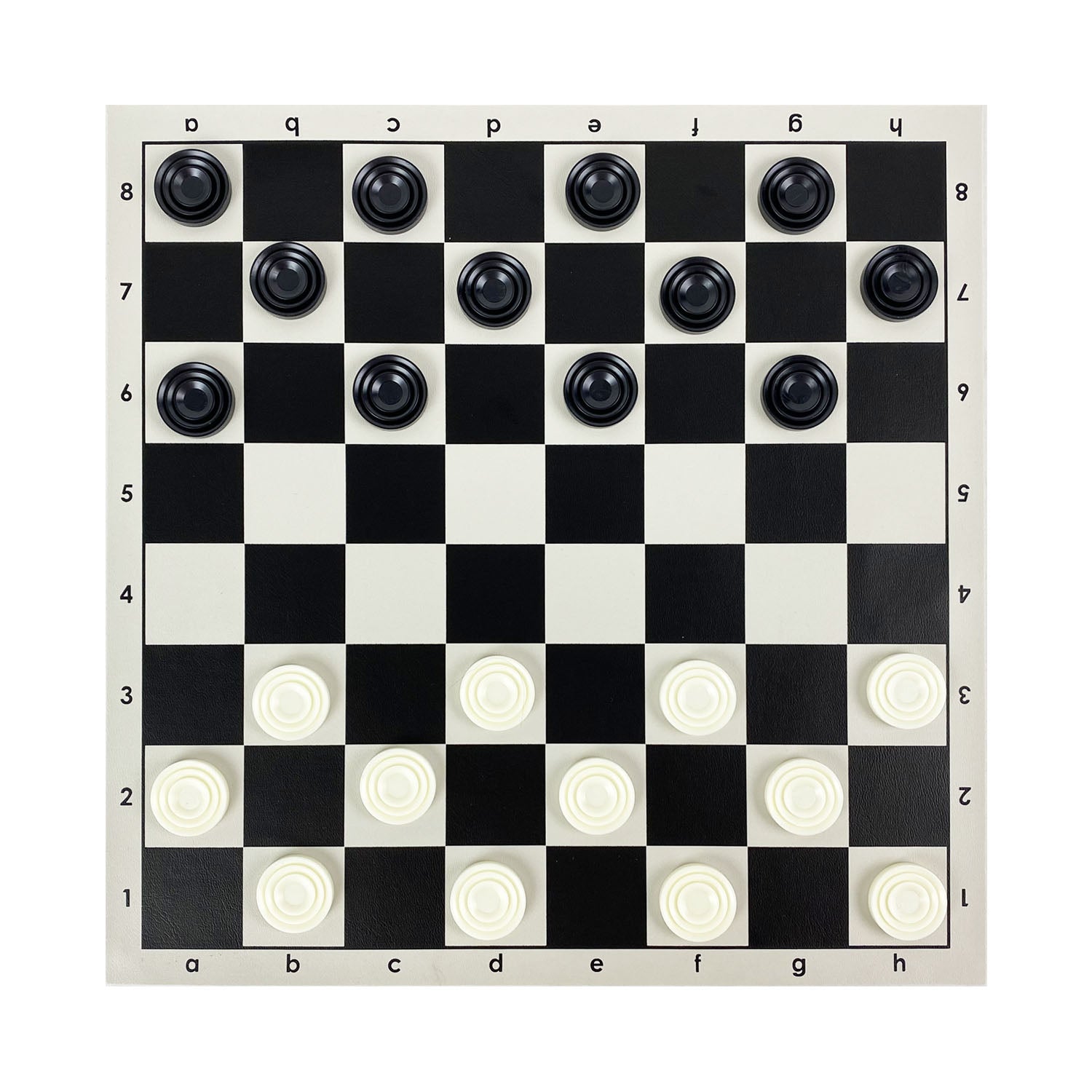 vinyl roll-up checkers set (small) – House of Chess