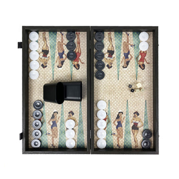 Backgammon, Pin-up Girls | 48cm