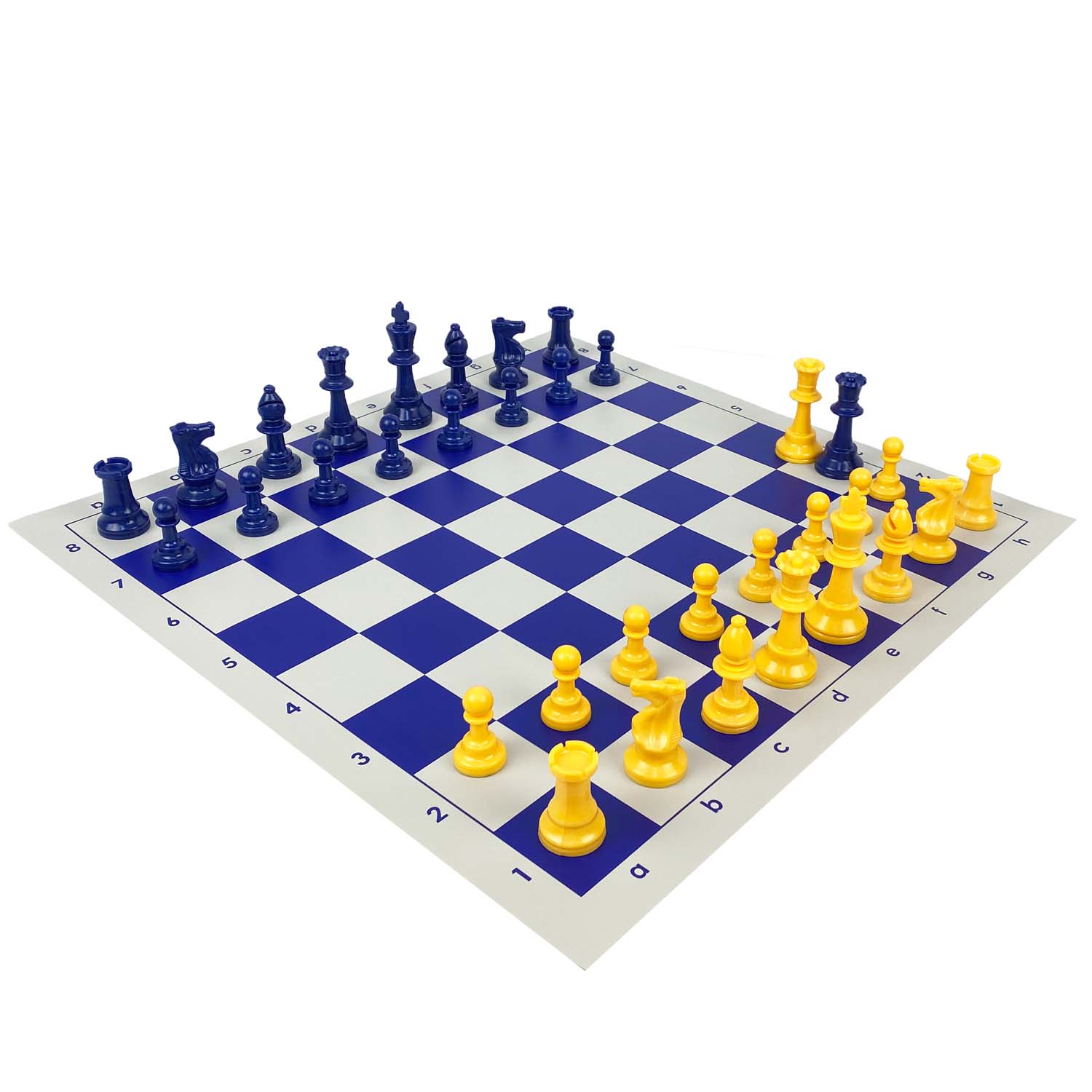 blue vinyl roll-up / coloured (large)