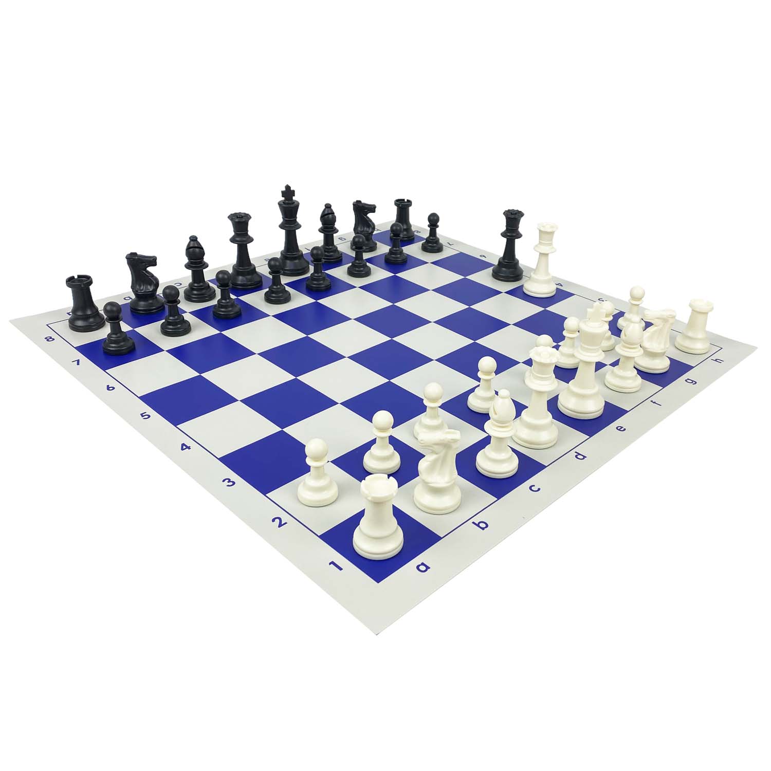 blue vinyl roll-up / coloured (large)