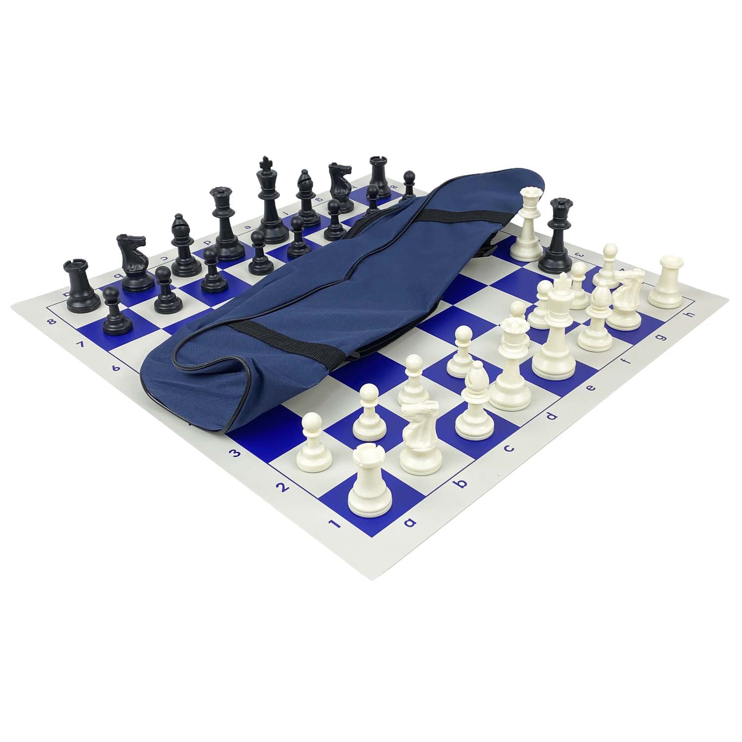 blue vinyl roll-up / coloured (large)