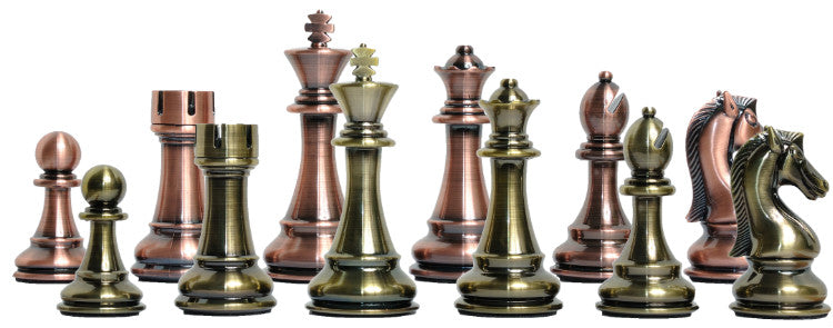 METALLIC COPPER &amp; BRASS FINISH | Resin | 4.5&quot; | 110mm