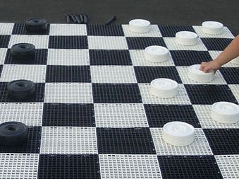 25cm Giant Draughts | Checkers set