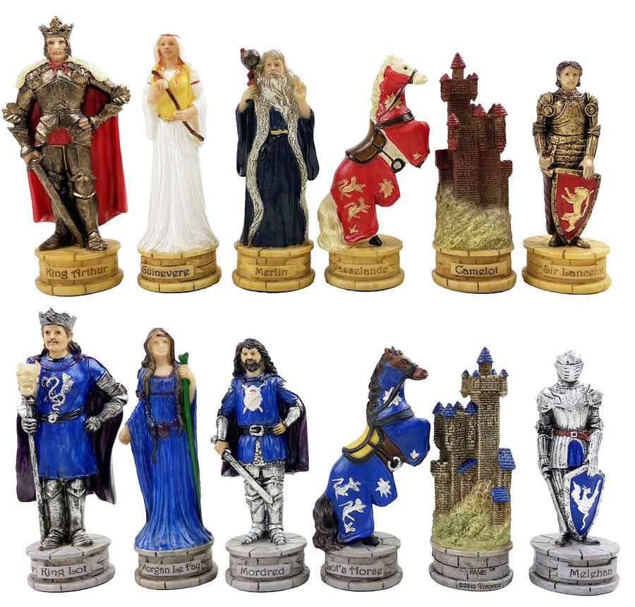 KING ARTHUR | Resin Chess Pieces | 84mm King | R75139