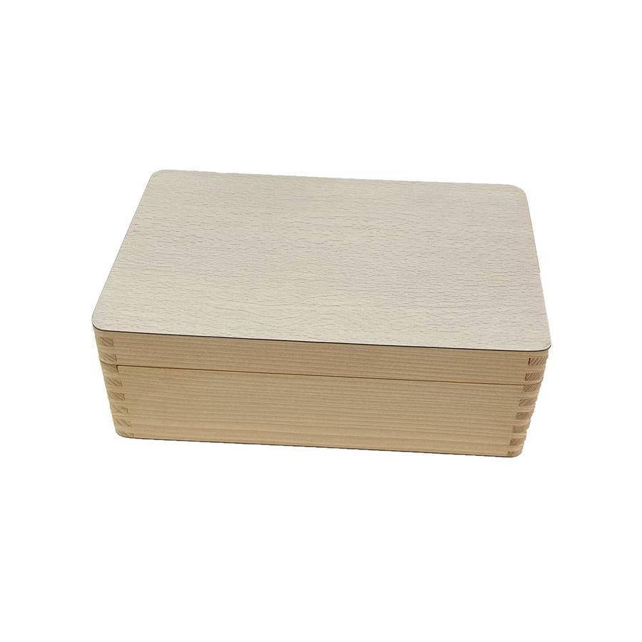 Light-colour Wooden Box | medium