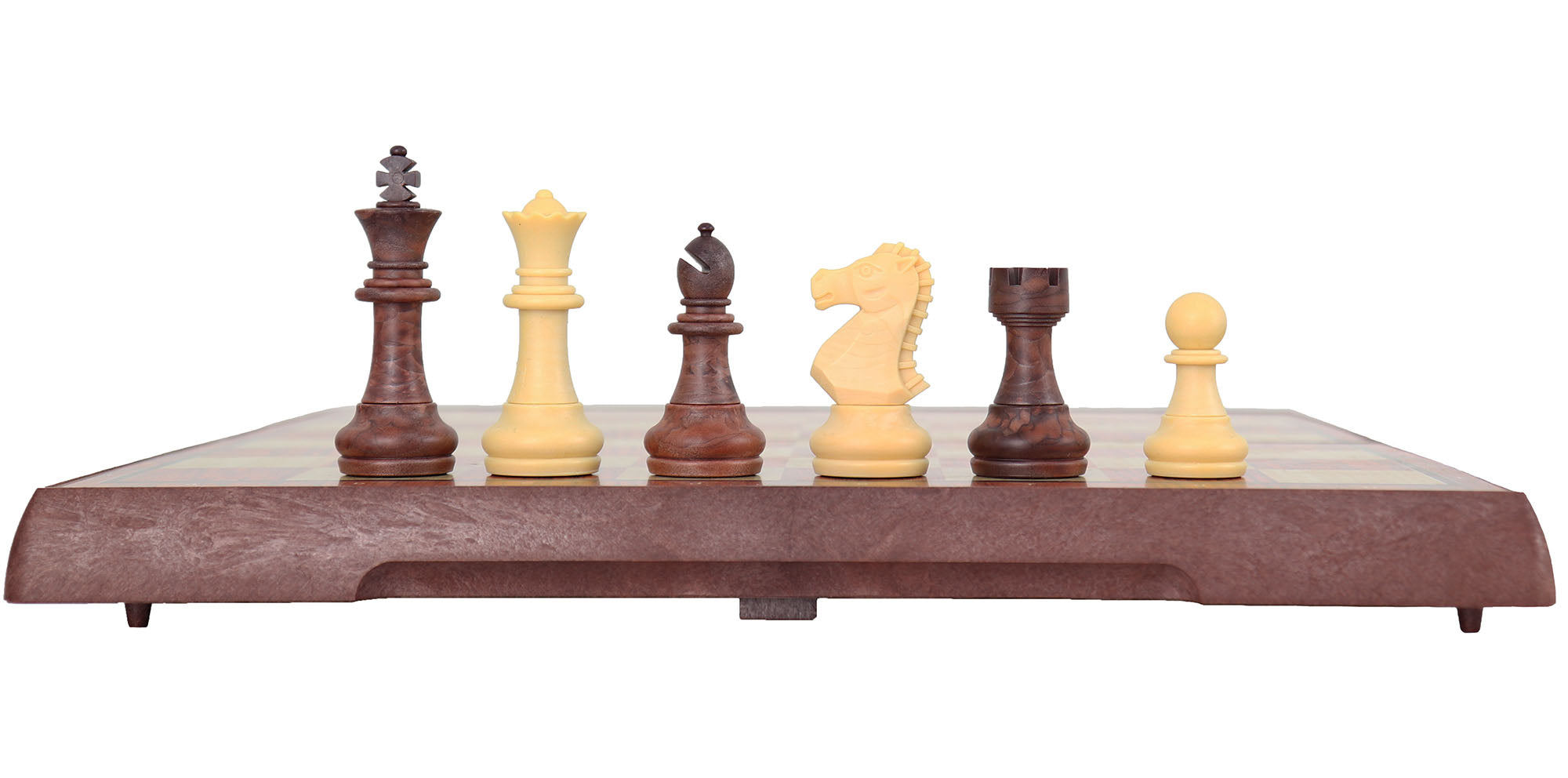 Travel Chess Set | Wood-Like Colours | Magnetic – House of Chess