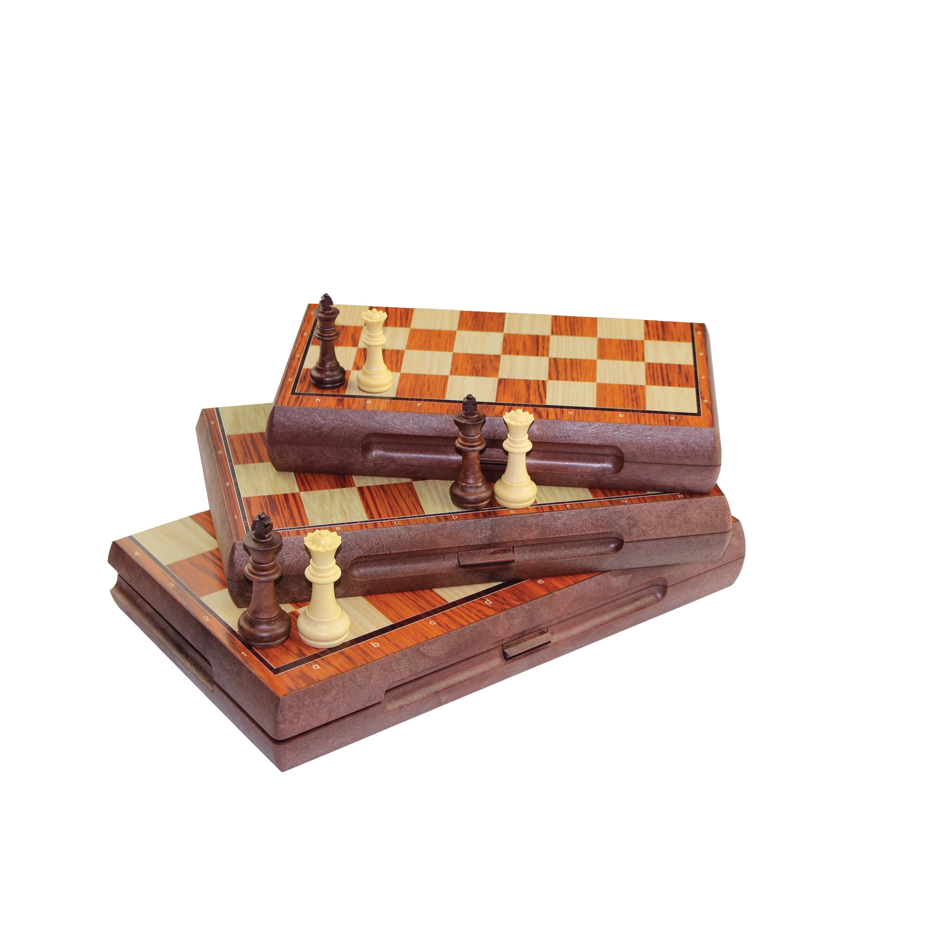 Travel Chess Set | Wood-Like Colours | Magnetic – House of Chess