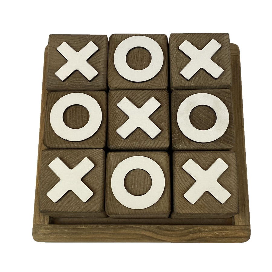 Noughts and Crosses, wooden  | large