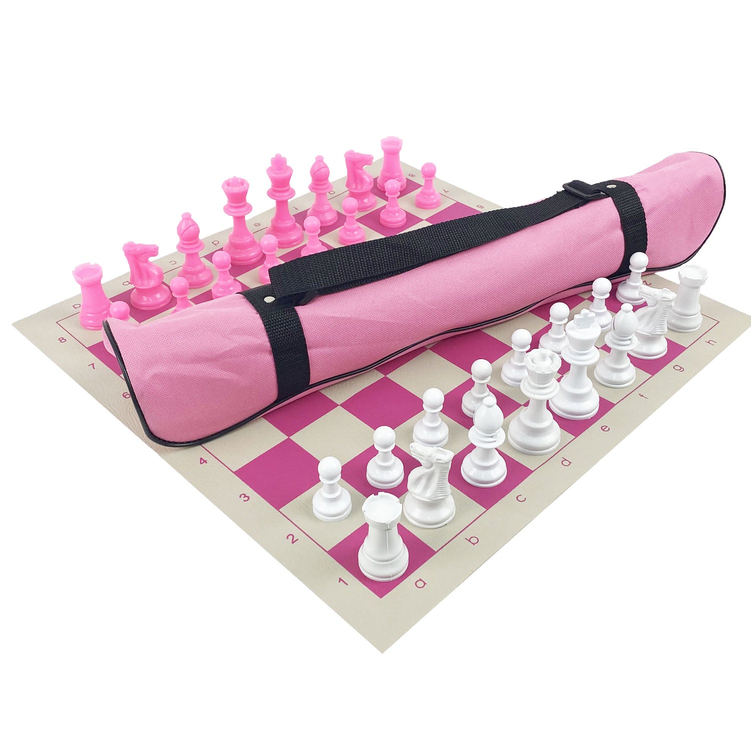 Pink Vinyl roll-up set | medium