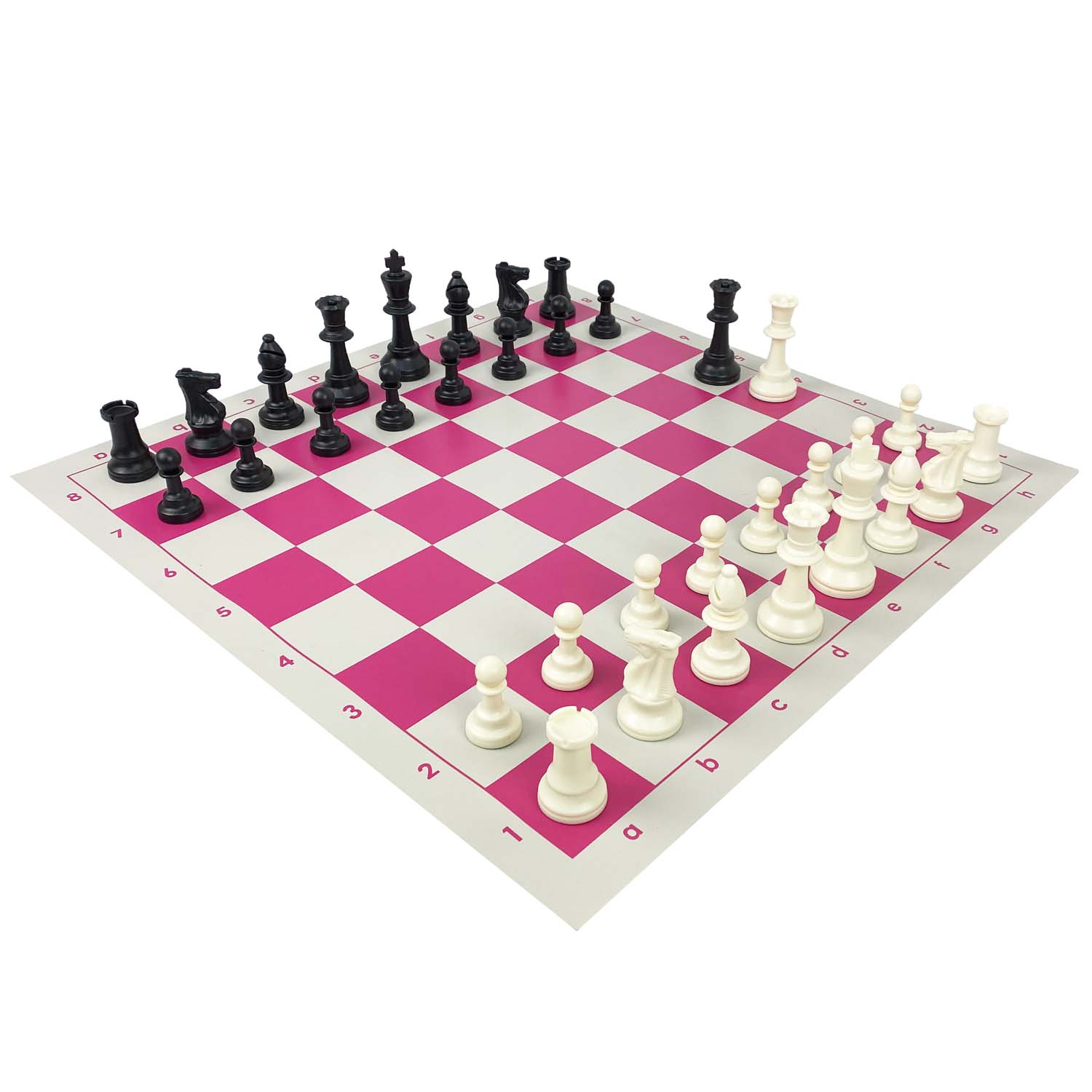 pink vinyl roll-up / coloured (large)