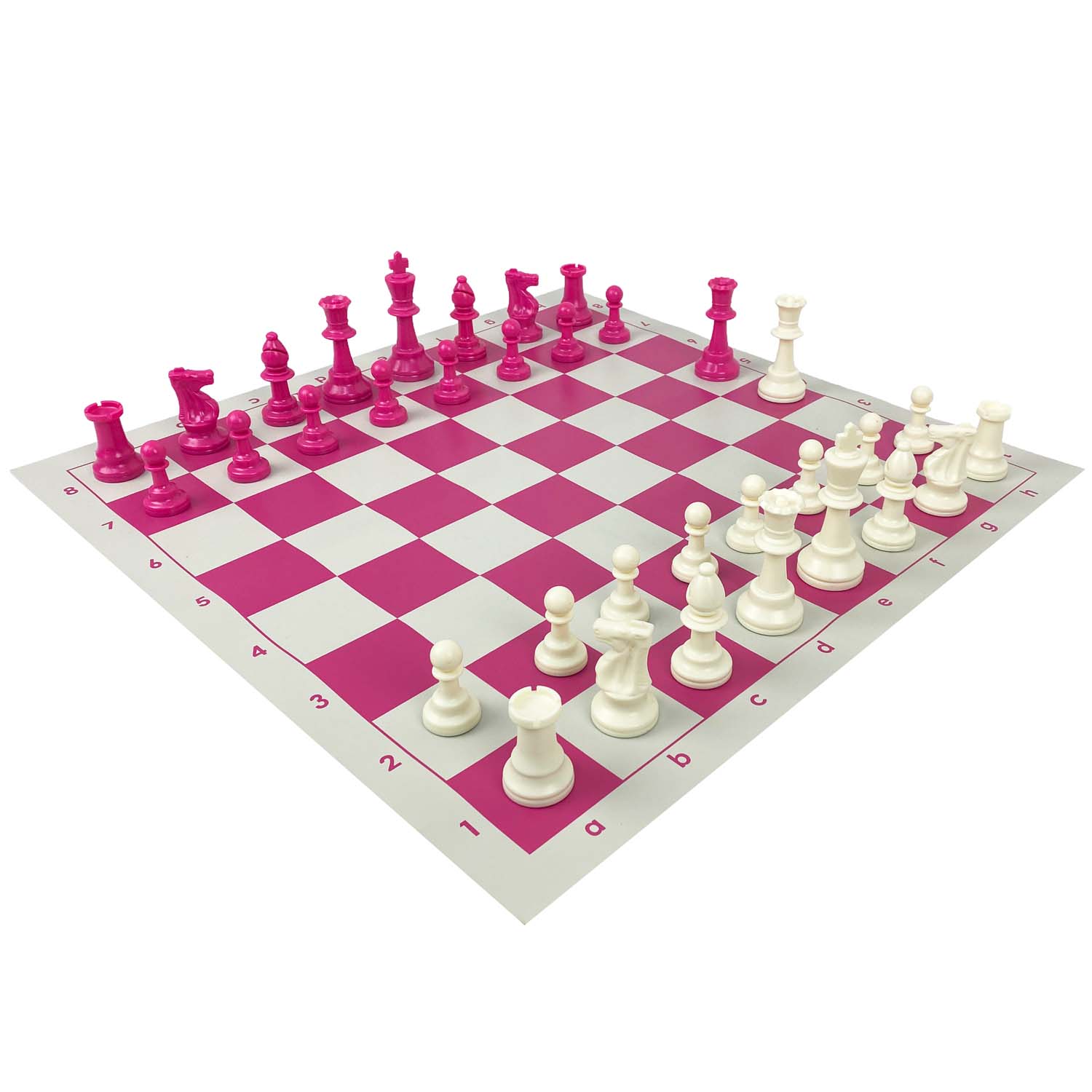 pink vinyl roll-up / coloured (large)