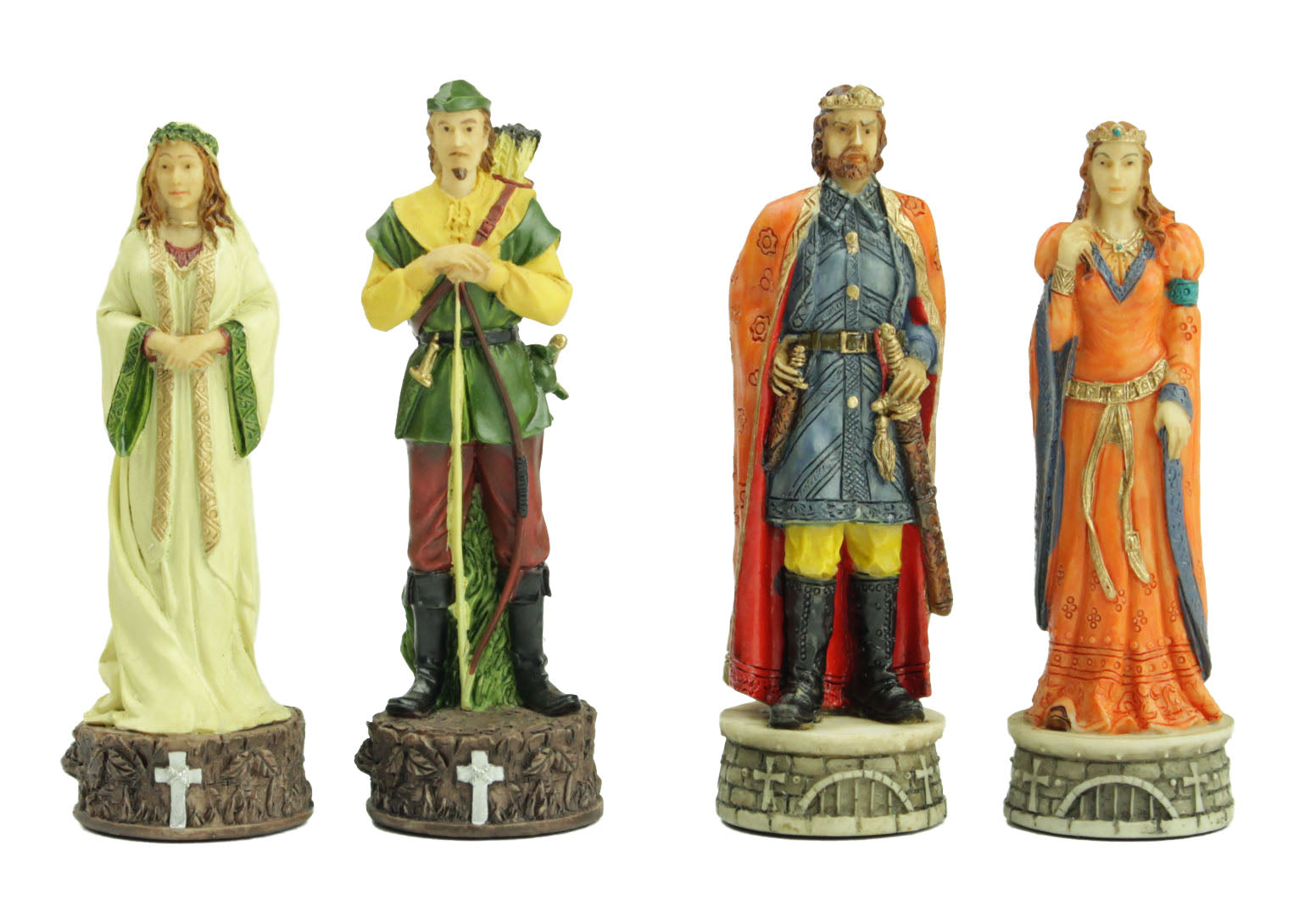 Robin Hood resin pieces | Wooden Board/Box | Small