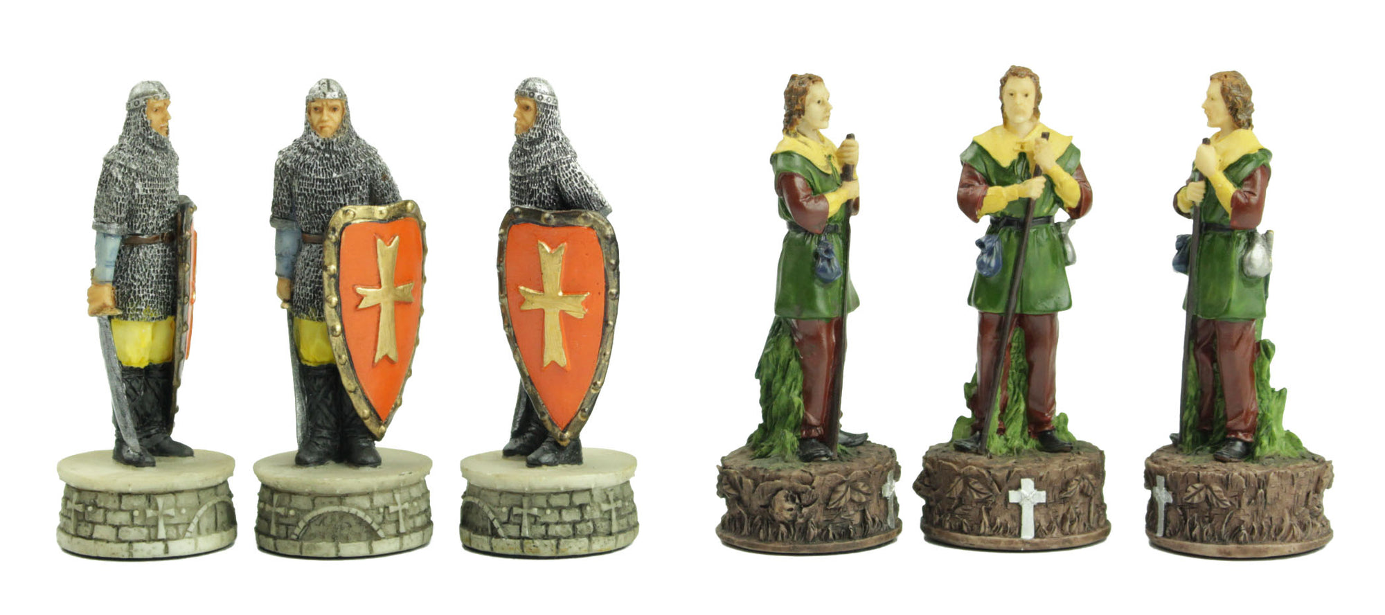 Robin Hood resin pieces | Wooden Board/Box | Small