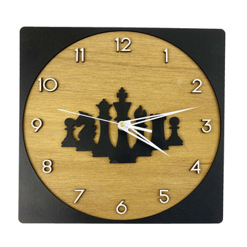 Chess Wall Clock | Square