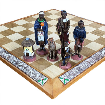 Zulu & Ndebele chess set | medium